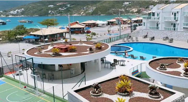 Cobertura Pe Na Areia Com Piscina Privativa E Vista Mar Na Praia Dos Anjos, Arraial Do Cabo, Para Ate 8 Pessoas ภายนอก รูปภาพ